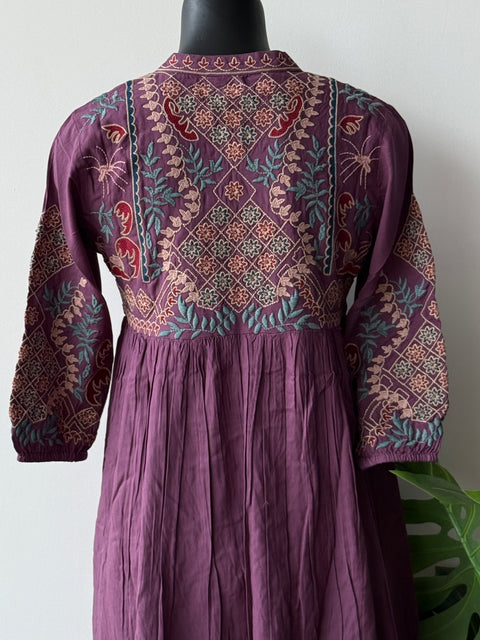 Embroidered Short top