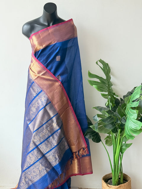 Pure handloom Silk cotton saree