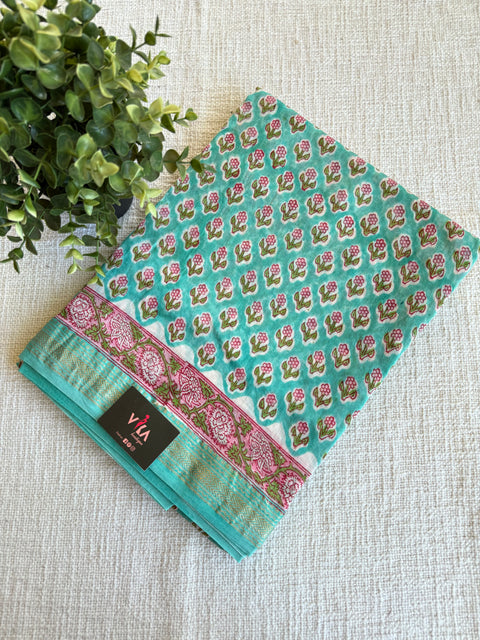 Maheswari border chanderi saree