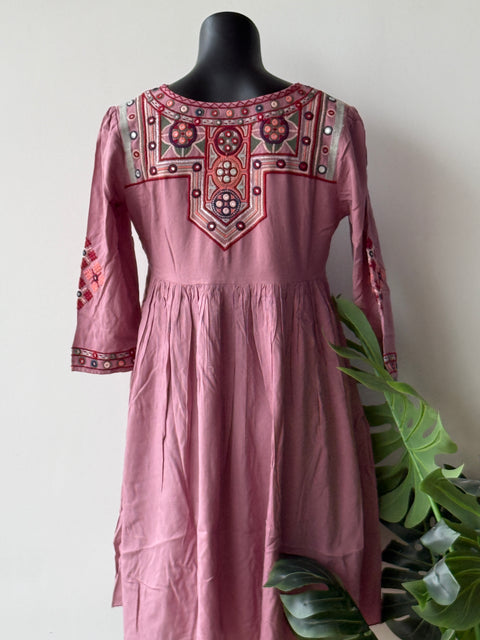 Embroidered Short top