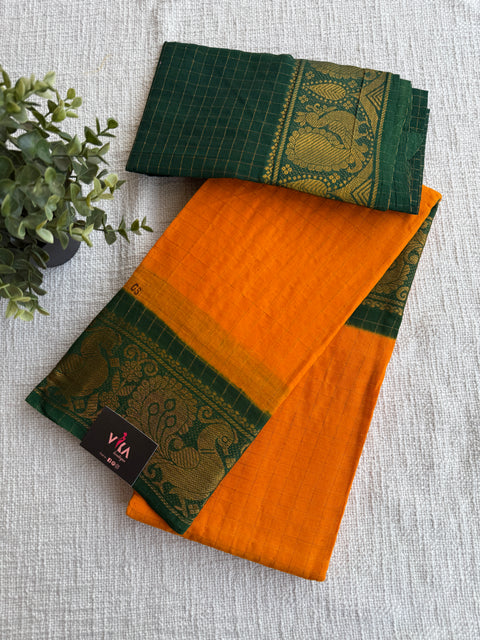 Sungudi cotton saree with Blouse