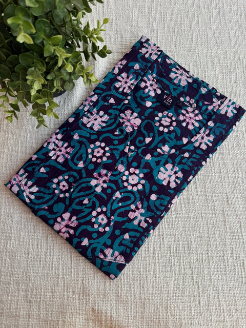 L size printed Batik cotton Nighty