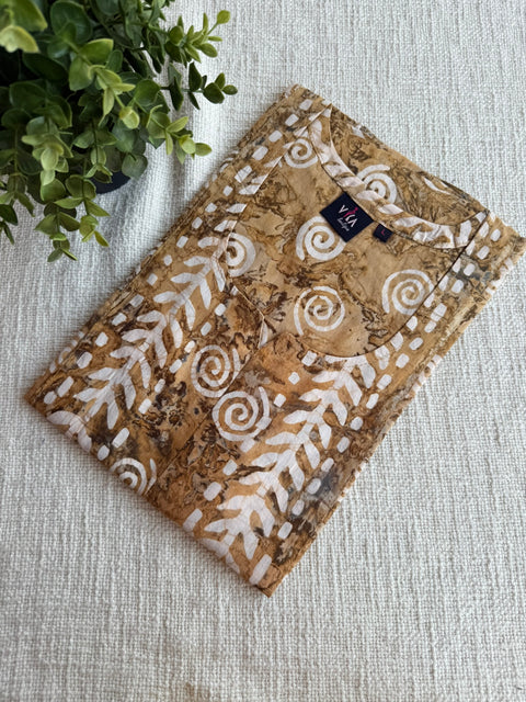 L size printed Batik cotton Nighty