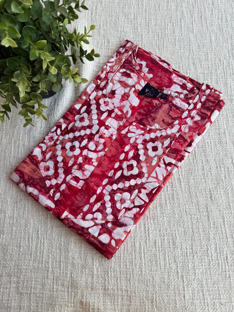 L size printed Batik cotton Nighty