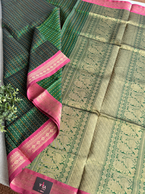 Pure handloom Silk cotton saree