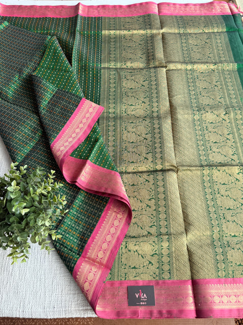 Pure handloom Silk cotton saree