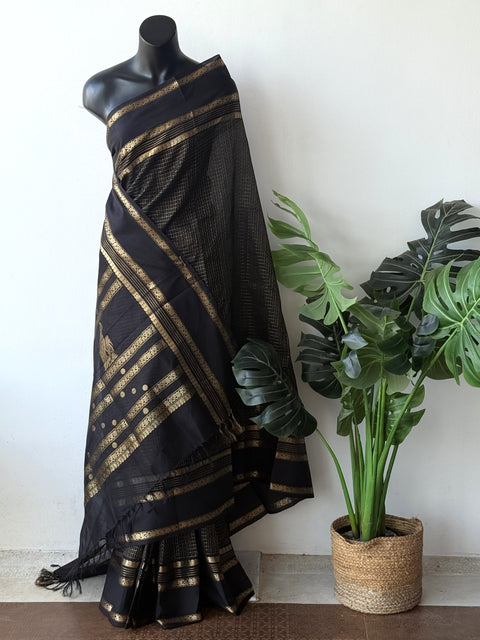 Pure handloom Silk cotton saree
