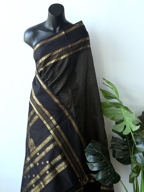 Pure handloom Silk cotton saree