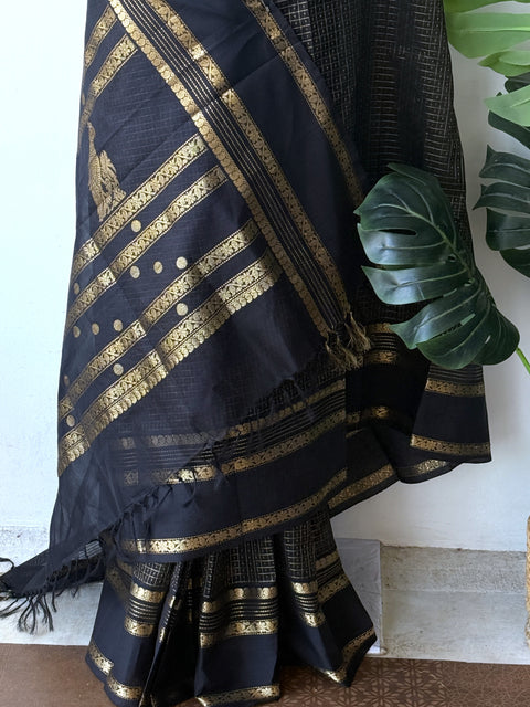 Pure handloom Silk cotton saree