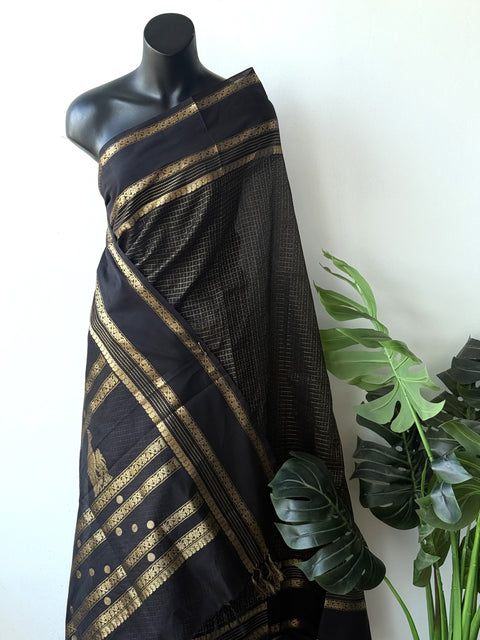 Pure handloom Silk cotton saree
