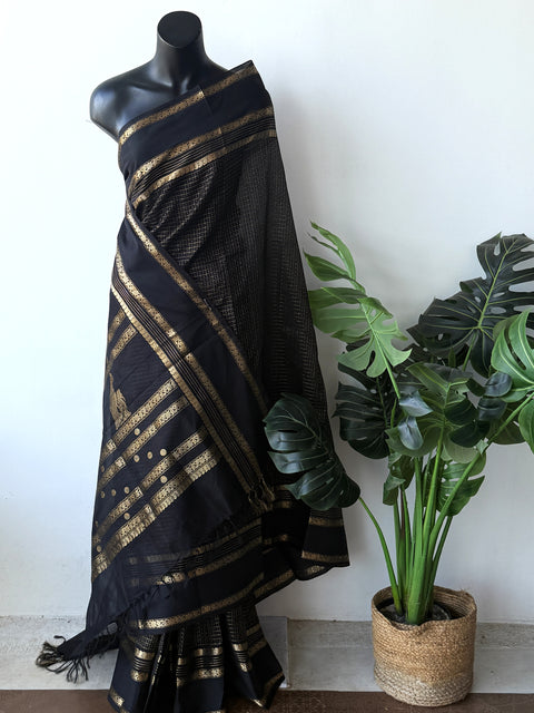Pure handloom Silk cotton saree
