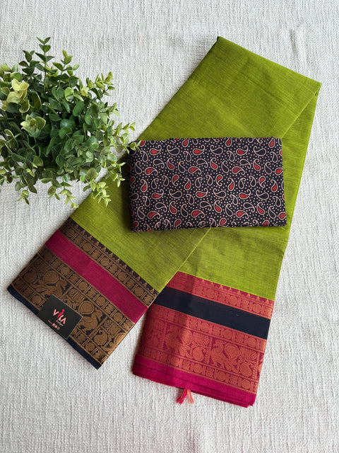 Handloom chettinad cotton saree