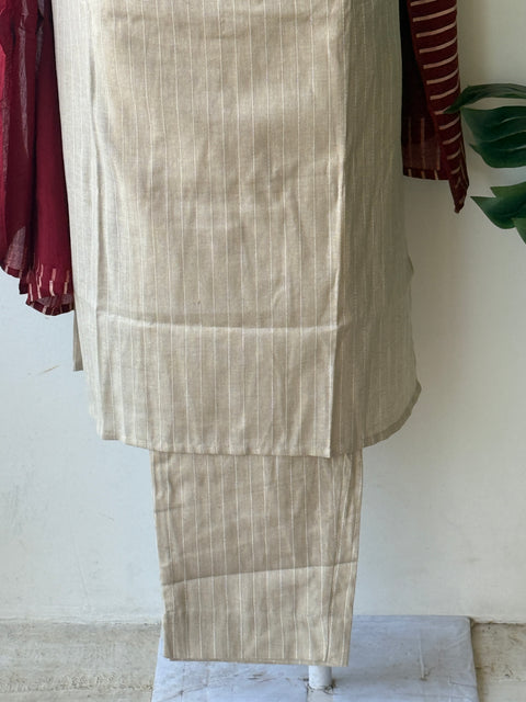 Applique work pure cotton suit set