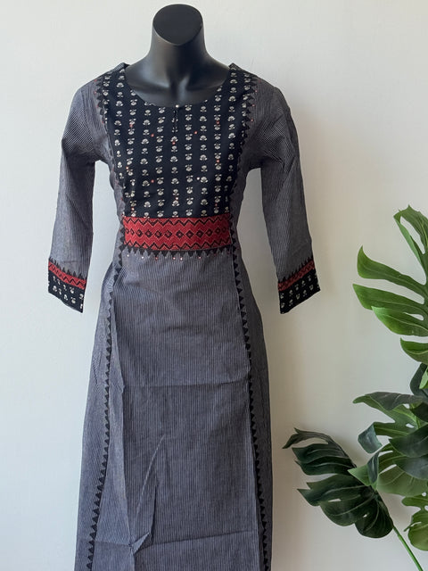 Officewear printed cotton kurti