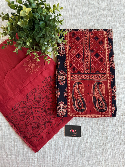 Printed soft cotton salwar material