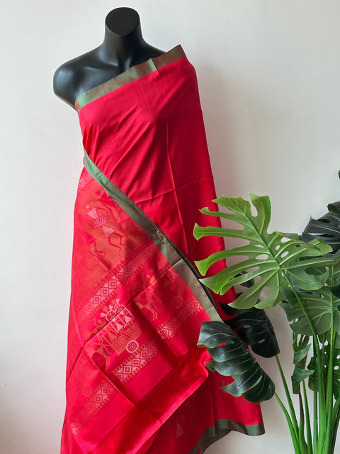 Plain Soft silk saree