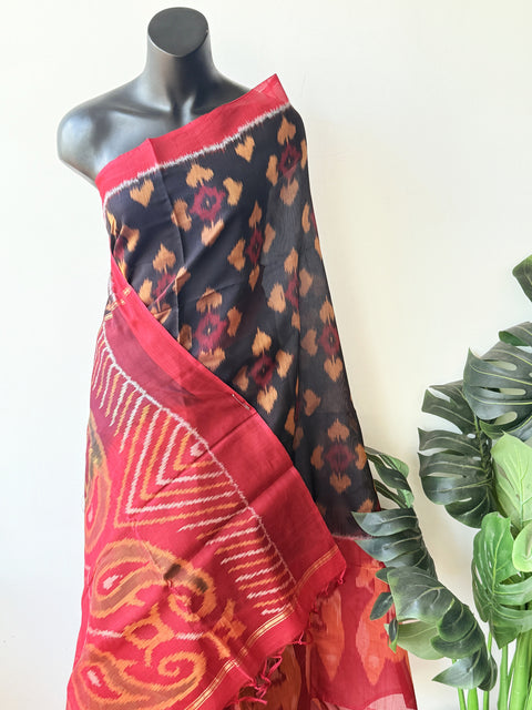 Pochampally silk cotton saree