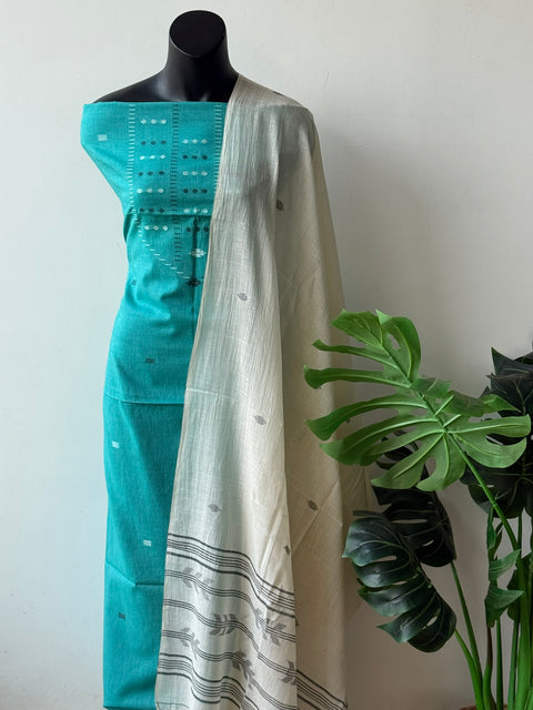 Jamdhani top and dupatta