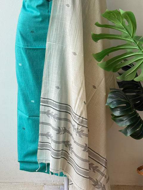Jamdhani top and dupatta