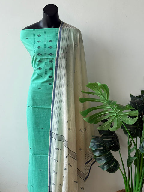 Jamdhani top and dupatta
