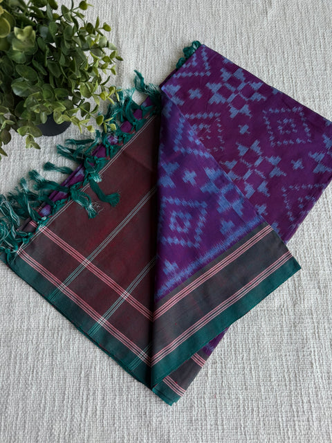 Telia Ikat cotton dupatta