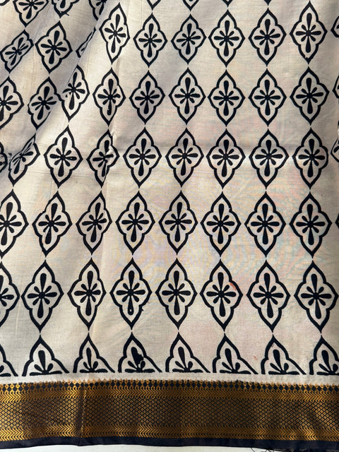 Kalamkari chennuri silk Saree