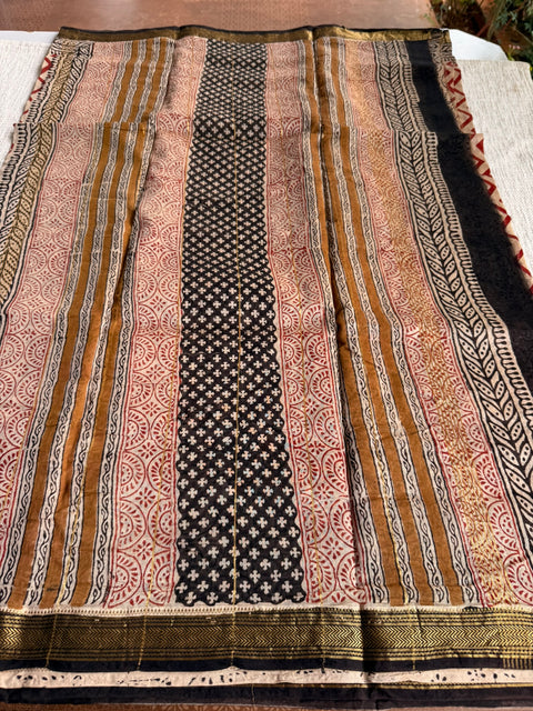 Maheswari border chanderi saree