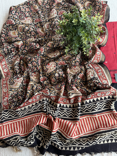 Pure cotton set with pure cotton dupatta