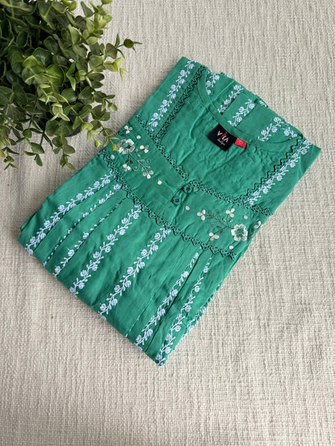 L and XL size Celebrity cotton Emb nighty