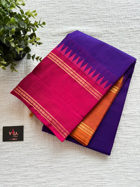 Handloom chettinad cotton saree