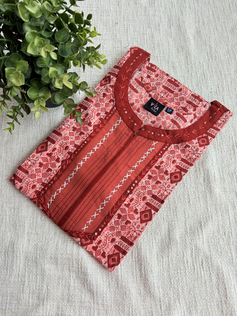 M size Trendy cotton nighty