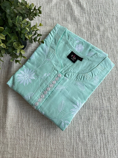 L and XL size Celebrity cotton Emb nighty