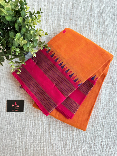 Handloom chettinad cotton saree