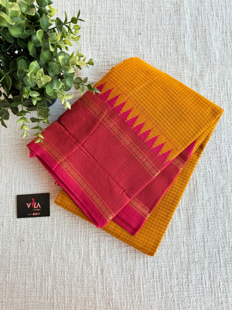 Handloom chettinad cotton saree