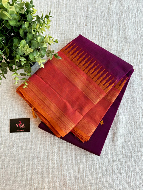 Handloom chettinad cotton saree