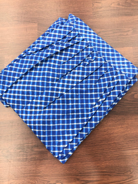 Indigo blue Printed Feeding kurti