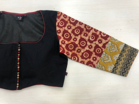 Kadambari patch work blouse