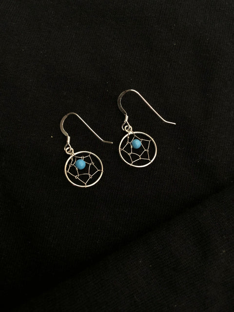 925 silver weight less silver earring