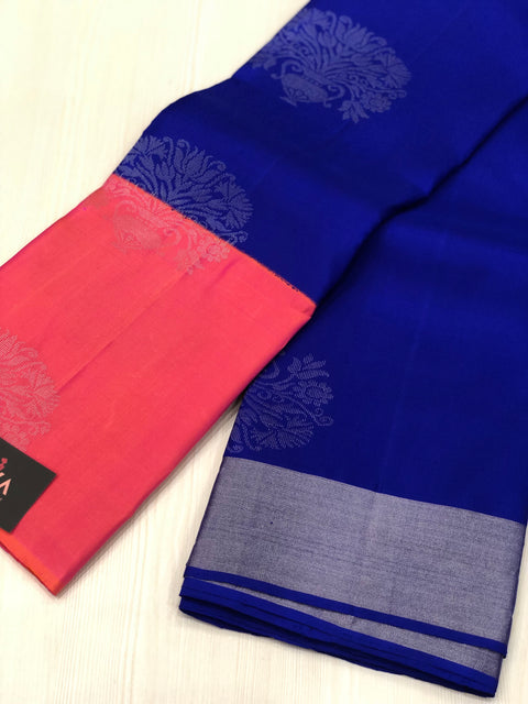 Korvai kanjeevaram silk saree