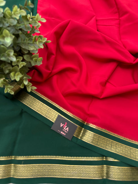 Pure mysore silk saree