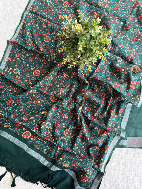 Cotton linen salwar suit material