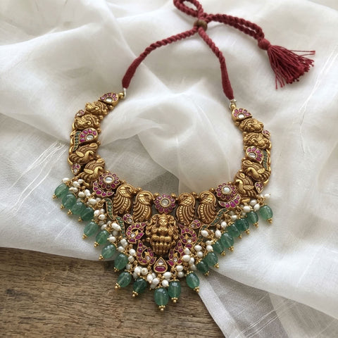925 Silver peacock necklace