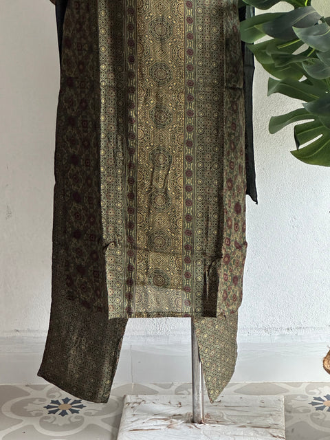 printed Pure viscose kurta pant set