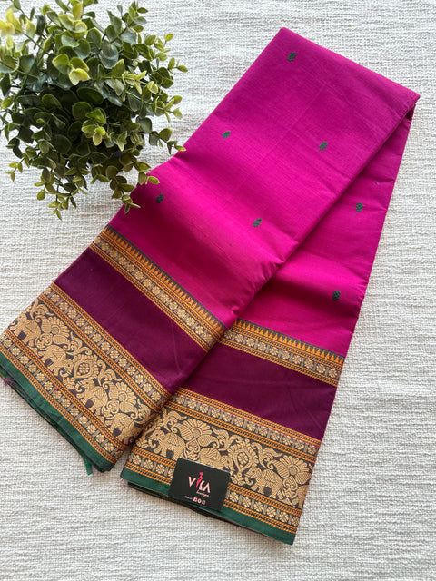 Handloom chettinad cotton saree