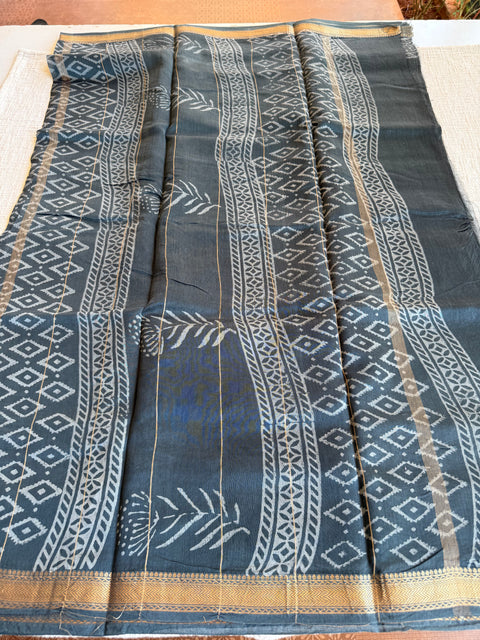 Maheswari border chanderi saree