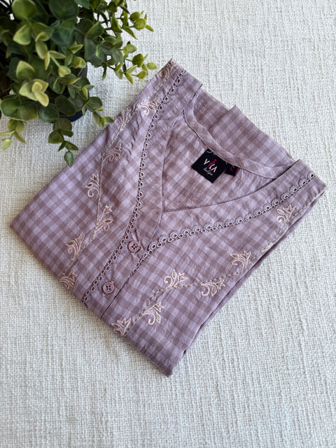 L and XL size emb cloud cotton nighty