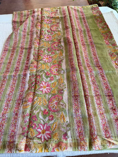 Maheswari border chanderi saree