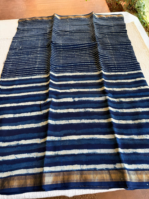 Maheswari border chanderi saree