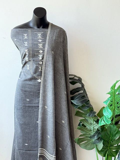 Jamdhani top and dupatta