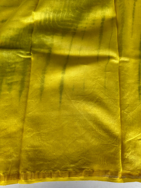 Bagru printed chanderi saree